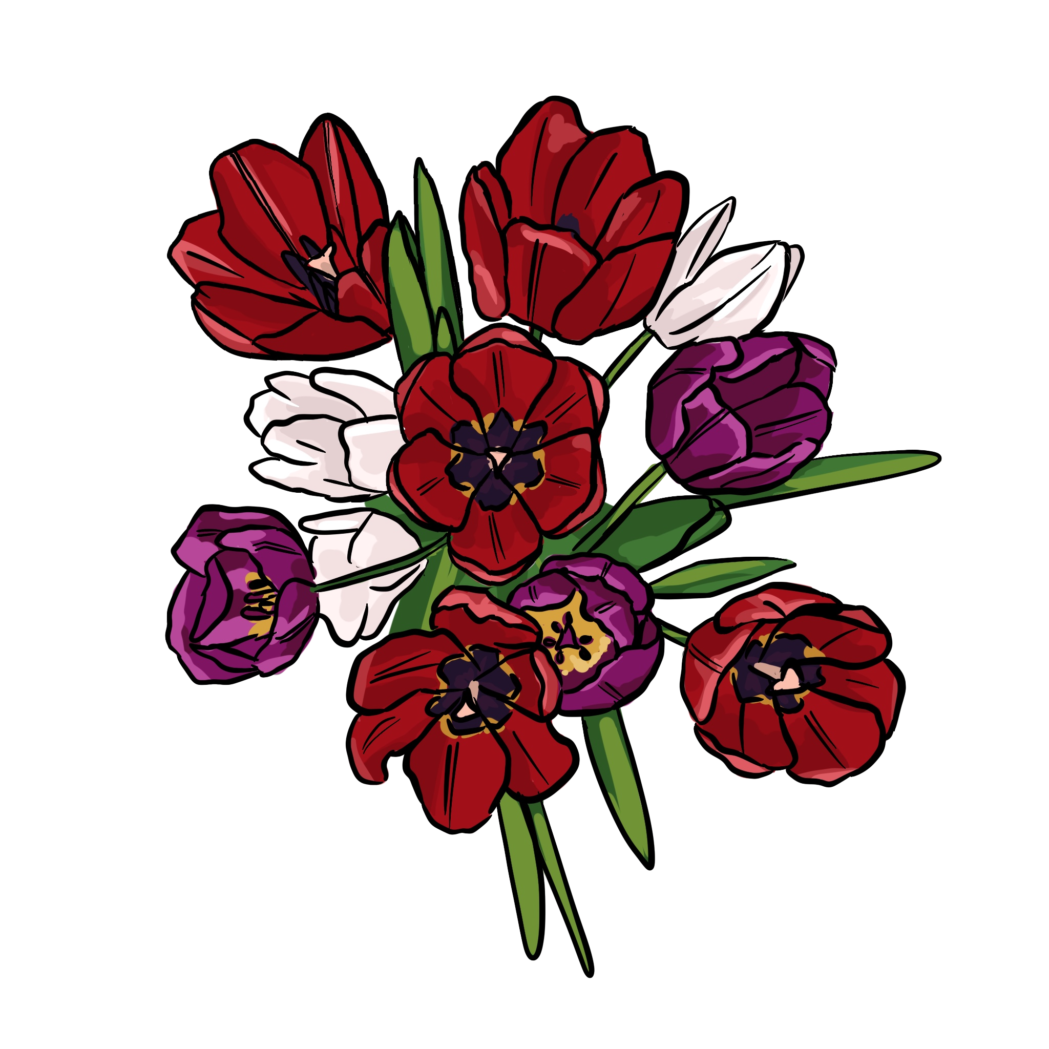 Illustration of flowers